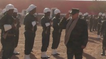 رئيس الجمهورية الصحراوية يشرف على تخرج دفعة من مقاتلي الناحية العسكرية الرابعة