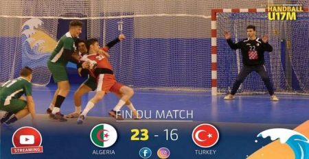 البطولة المتوسطية لأقل من 17 سنة لكرة اليد… المنتخب الوطني يفوز على تركيا