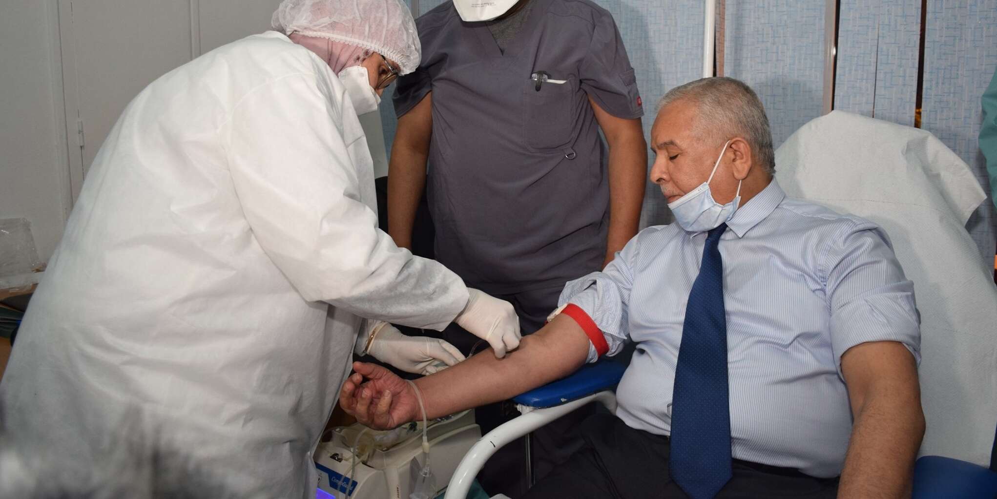 الشرطة تدعم المستشفيات بـ”دمائها”
