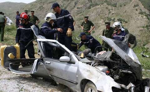 إصابة 107 أشخاص في حوادث مرور خلال يوم واحد