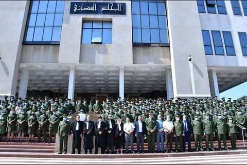 318 ضابط بجهاز الدرك الوطني يؤدون اليمين القانونية