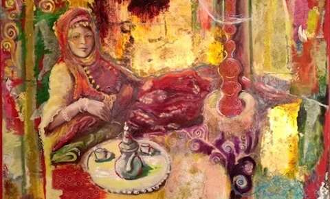 الفنانة ناريمان غلام الله: أدخلت “الكمامة” في أعمالي الفنية لتحسيس المواطنين بخطورة  كورونا