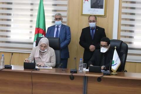  توقيع إتفاقية تعاون بين إتصالات الجزائر والغرفة الوطنية للصناعة التقليدية