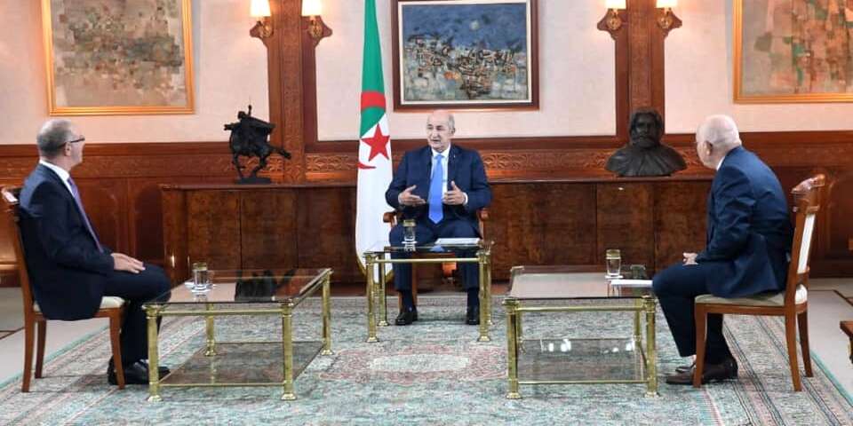 ♦ الجزائر لن تشارك في التطبيع ولن تباركه.. ♦ القضية الفلسطينية قضية مقدسة وهي أم القضايا.. ♦ سأجهر في الجمعية العامة للأمم المتحدة بموقف الجزائر الثابت من القضية الفلسطينية