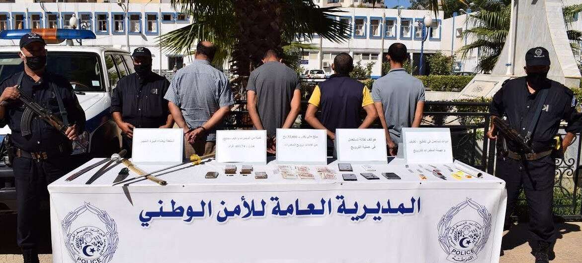 توقيف عصابة أشرار قامت بالاعتداء على الشرطة بمستغانم
