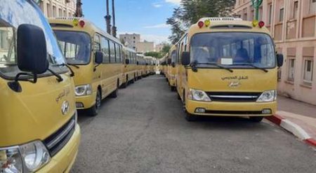 125 حافلة جديدة لتلاميذ المناطق المعزولة بولاية جيجل