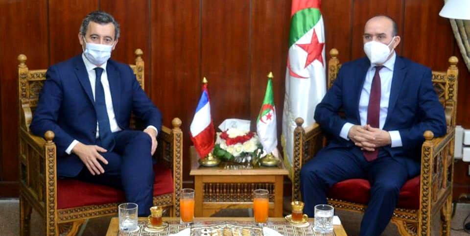 مباحثات جزائرية فرنسية حول الملفات الأمنية والإقليمية.. ♦ دارمانان: ماكرون متمسك جدا بالعلاقات بين البلدين