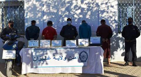 حجز خلالها العملية 571 قرص مهلوس.. توقيف 20 شخصا بينهم مبحوث عنهم قضائيا بغليزان