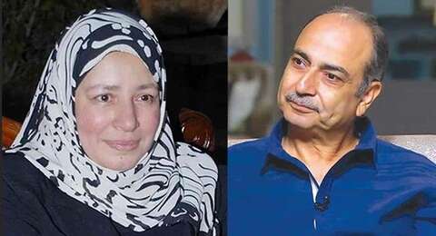 نفى إصابتها بمرض السرطان ..زوجها السابق: عبلة كامل في صحة جيدة