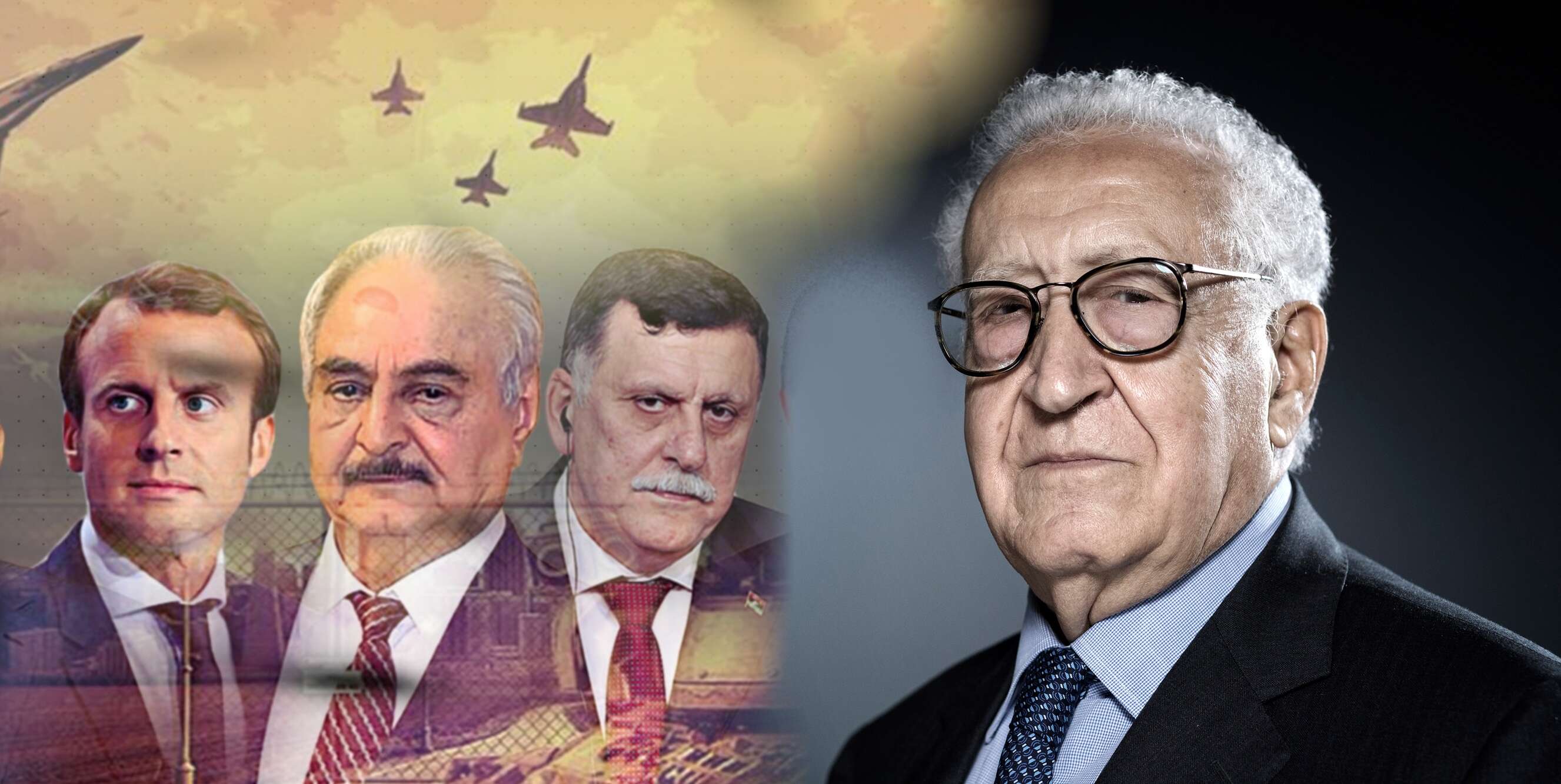 الدبلوماسي الجزائر الأخضر الابراهيمي يؤكد: التدخل العسكري في ليبيا يعقد الوضع وتدخل فرنسا كان عشوائي