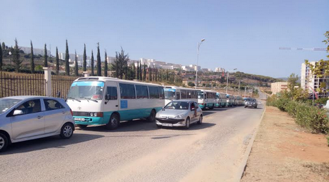 عبر الخط الرابط بين بومرداس وبرج منايل..  المسافرون يشكون نقص الحافلات في الفترة المسائية