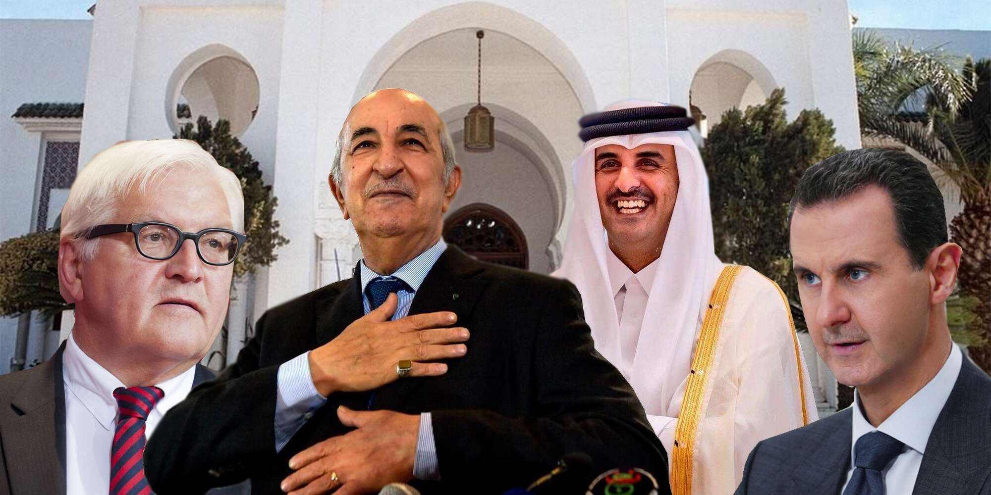 الرئيس تبون يتلقى رسالتي تهنئة من رئيسي سوريا وألمانيا