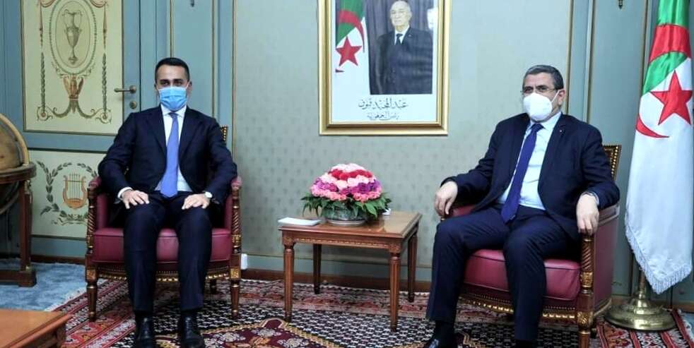 جراد يستقبل وزير خارجية ايطاليا
