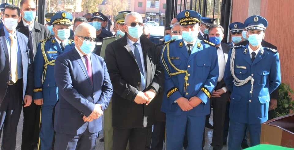 أونيسي يدشن عدة منشأت أمنية جديدة ببشار