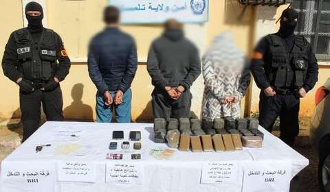 حجز أكثر من 11 كلغ من الكيف المعالج بتلمسان