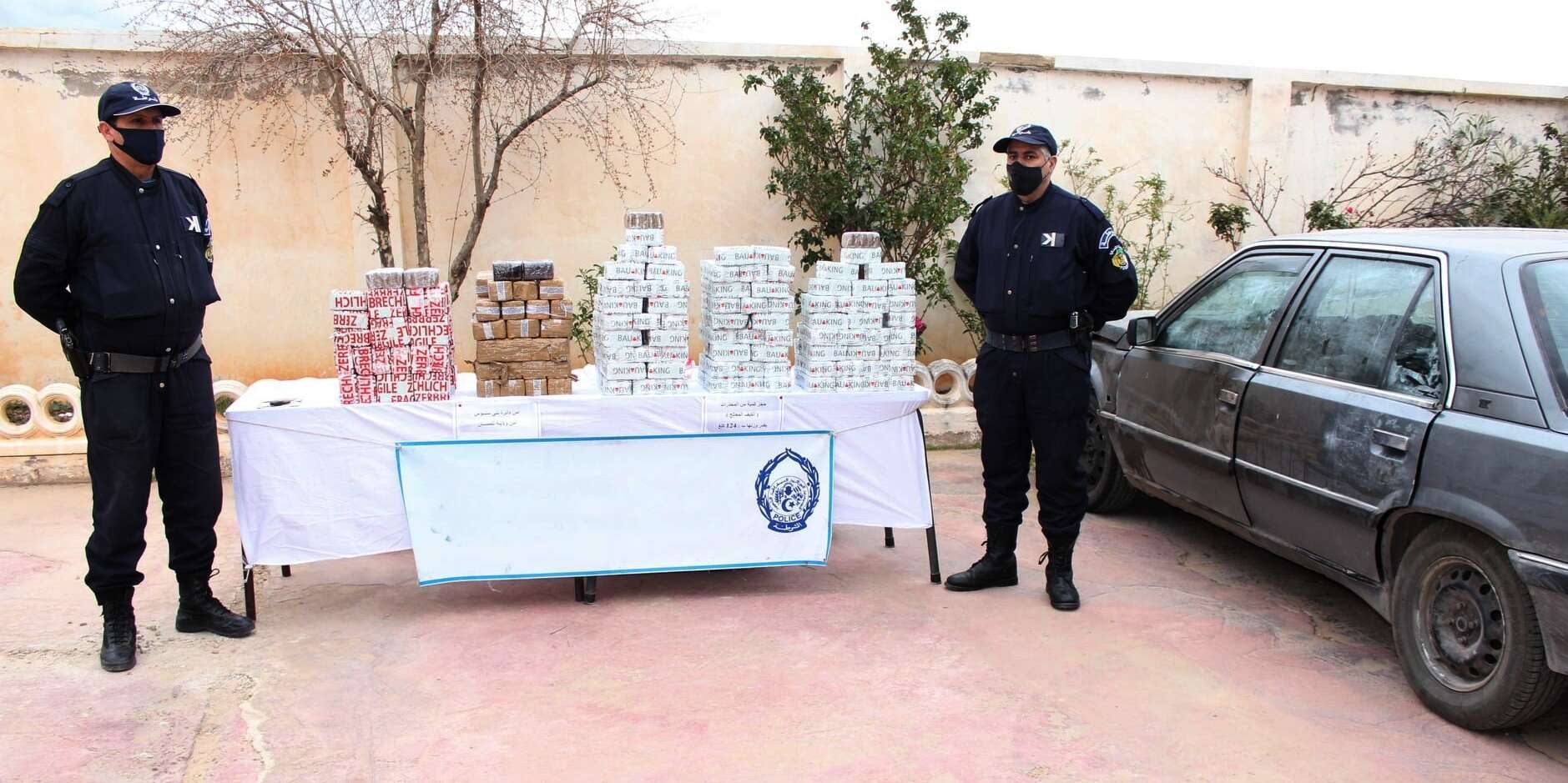 حجز 34 كلغ من المخدرات والقبض على 6 أشخاص ببلعباس