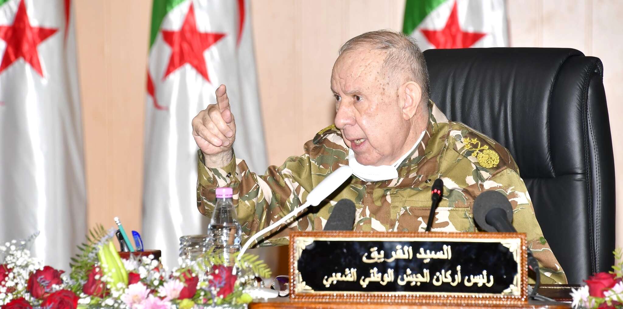 شنقريحة: هدفنا تكييف قدرات الجيش مع التهديدات المحتملة