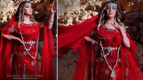 سهيلة بن لشهب تتألق وسط الصحراء