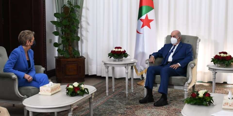الرئيس تبون يستقبل وزيرة العدل والشرطة السويسرية