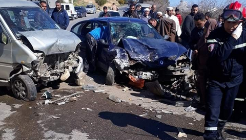 وفاة 7 أشخاص وإصابة 401 آخرين في حوادث المرور خلال يومين