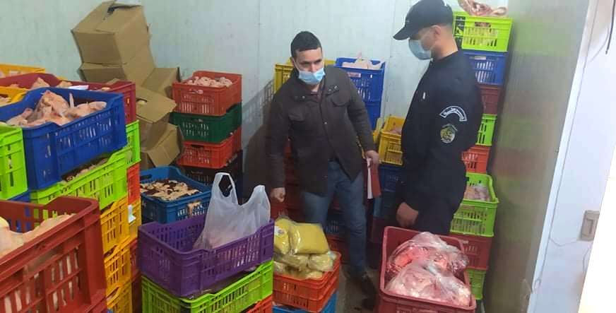 حجز ما يقارب ستة أطنان من اللحوم البيضاء ببشار