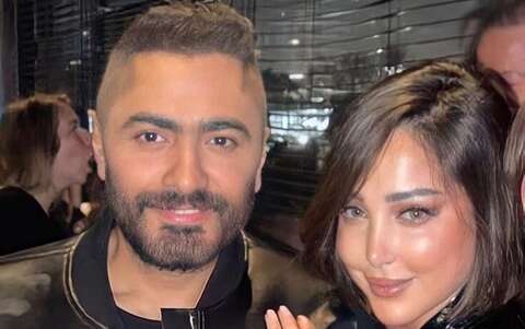 تامر حسني ينفي تجدد الأزمات مع بسمة بوسيل