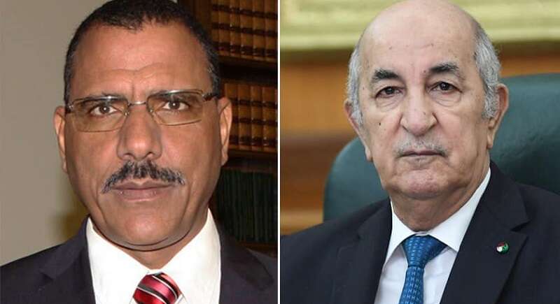 الرئيس تبون يستعرض مع نظيرة النيجيري العلاقات الثنائية بين البلدين