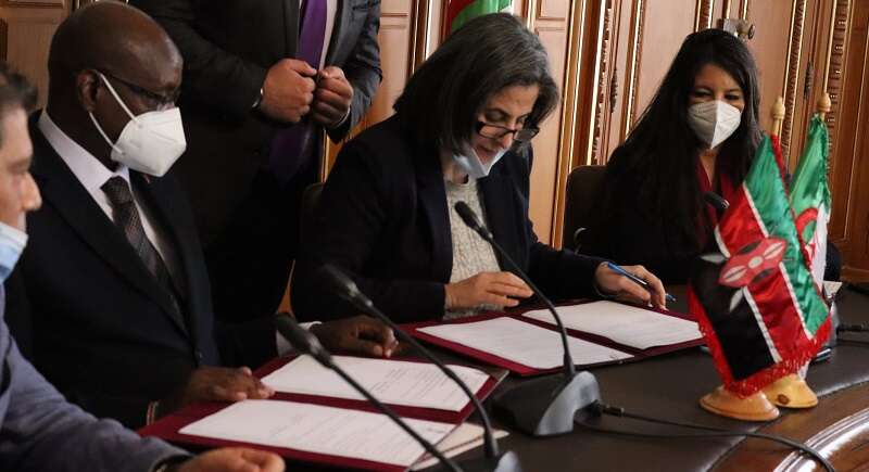 اتفاقية تأسيس مجلس الأعمال الجزائري الكيني