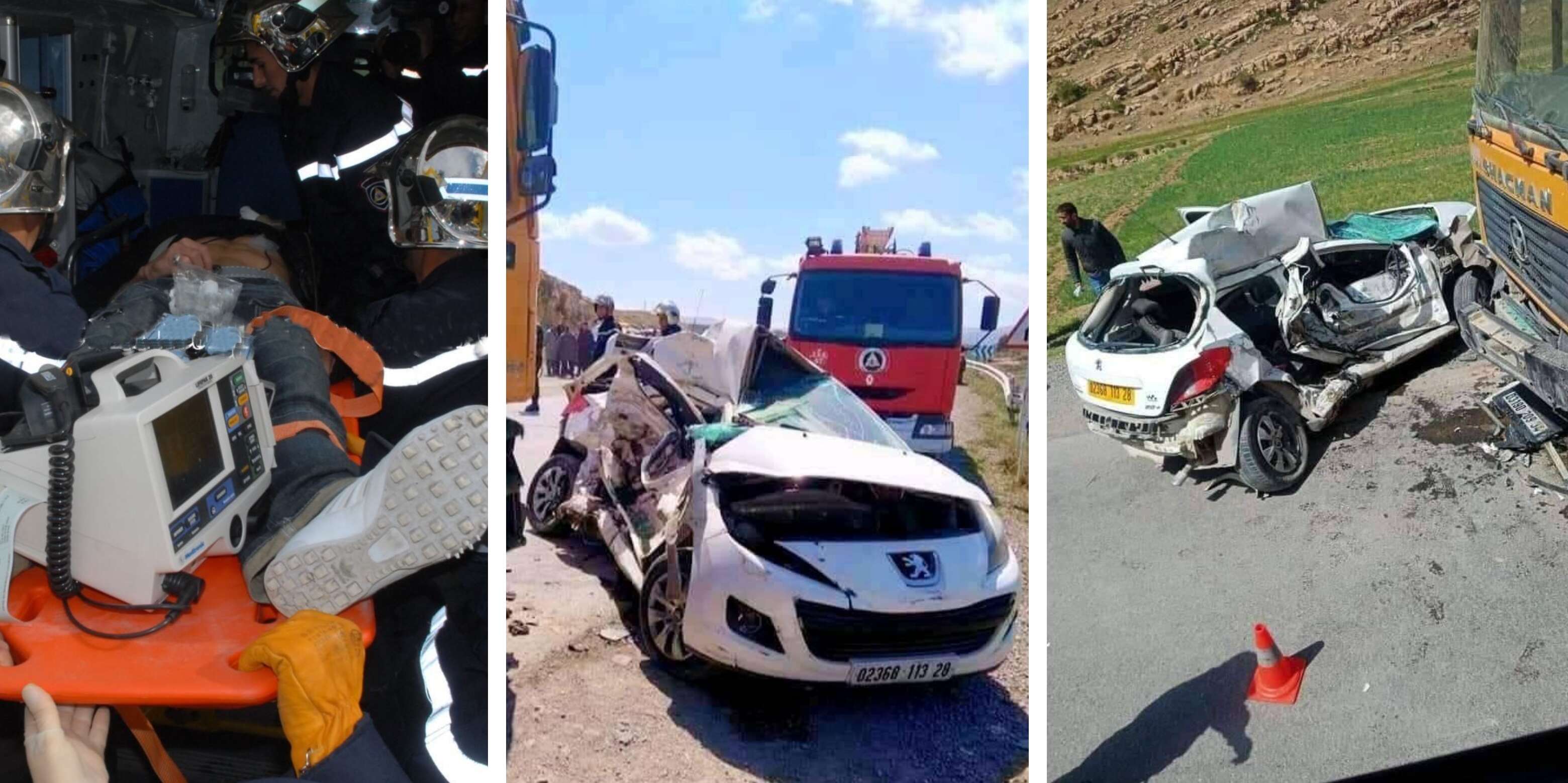 4 قتلى في حادث مرور مميت بالطريق الولائي رقم 42 بالبرج