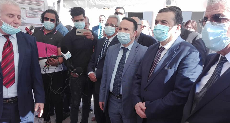 عرقاب في زيارة عمل وتفقد إلى بشار