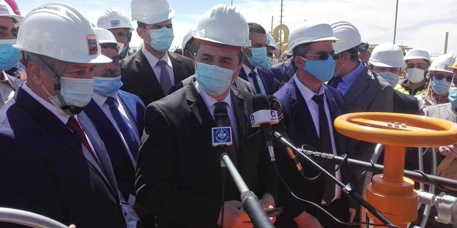 دخول توسعة أنبوب نقل الغاز الطبيعي الرابط بين قصدير وبني صادف حيز الخدمة