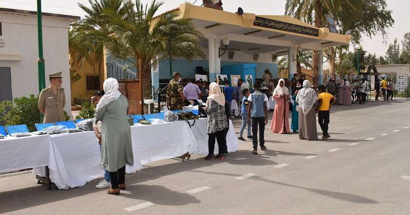 تقرت.. أبواب مفتوحة للجمهور على مدرسة ضباط الصف للإشارة