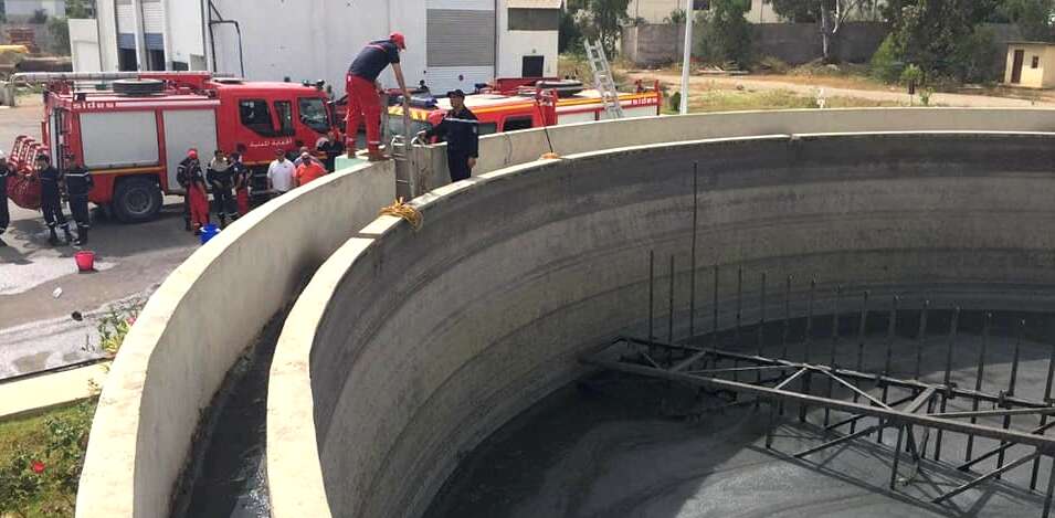 وفاة ثلاثة عمال بمحطة تصفية المياه المستعملة بني مراد بالبليدة