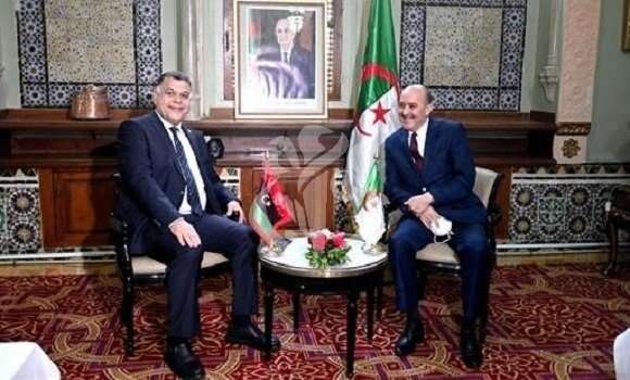 بلجود يجري لقاء ومحادثات مع وزير الداخلية الليبي