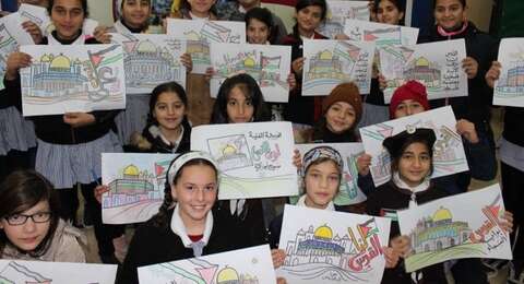 “لون القُدس”.. جولة فنية لأطفال الوطن العربي للتضامن مع فلسطين