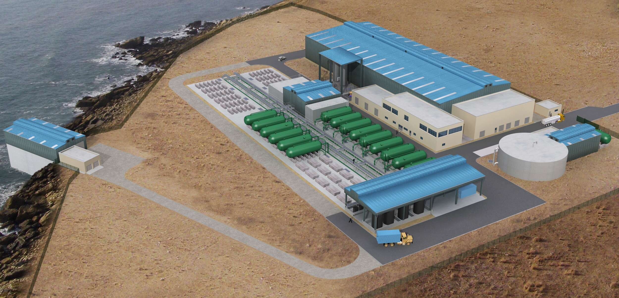 إعداد دراسة لإنجاز محطة لتحلية مياه البحر بتيبازة لتغطية العجز المسجل