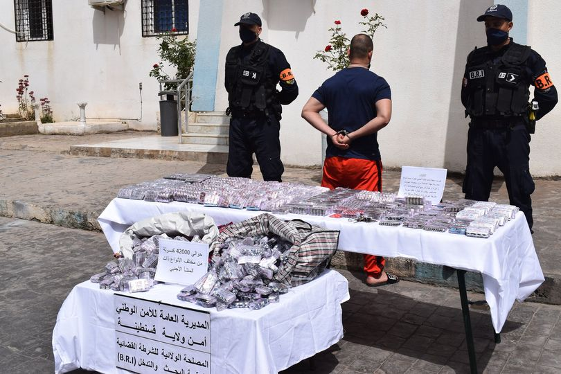 قسنطينة: حجز 42 ألف كبسولة مهلوسات وتوقيف مروجها