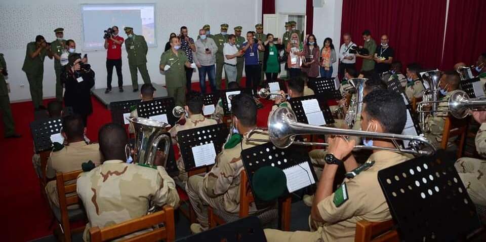 قيادة الحرس الجمهوري تنظم زيارة موجهة لفائدة وسائل الاعلام لمدرسة الموسيقى