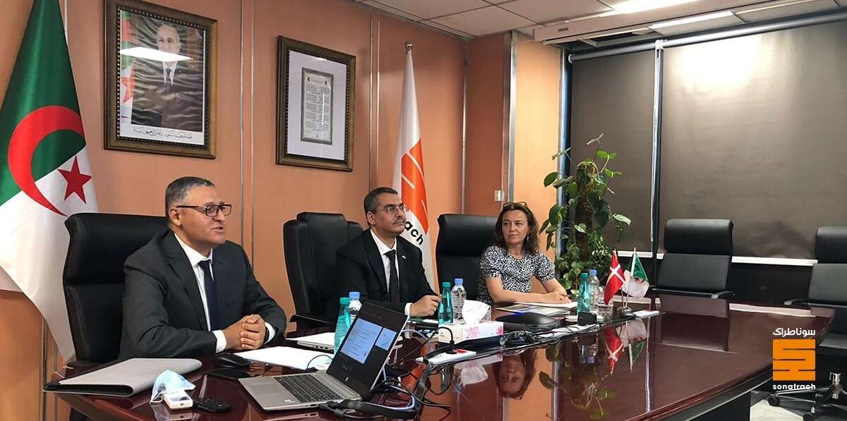سوناطراك تبحث التعاون وتبادل الخبرات مع الدانمارك