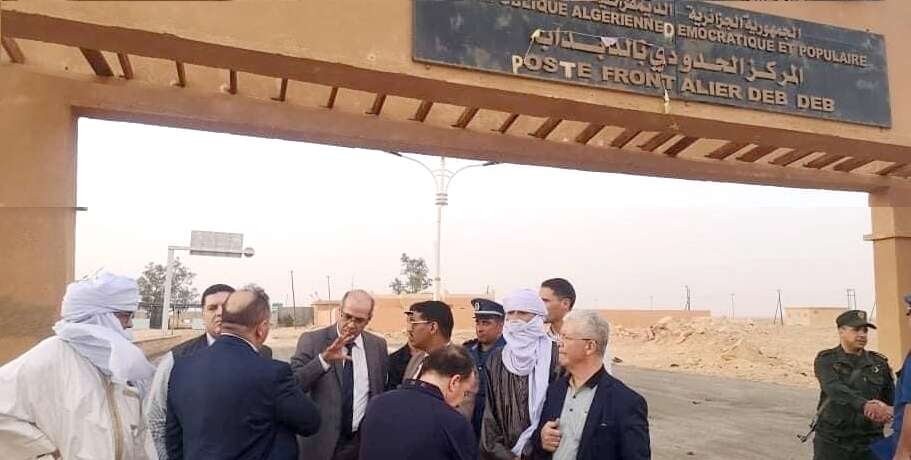وفد عن مختلف الوزارات يعاين معبر الدبداب الحدودي قبل إعادة فتحه