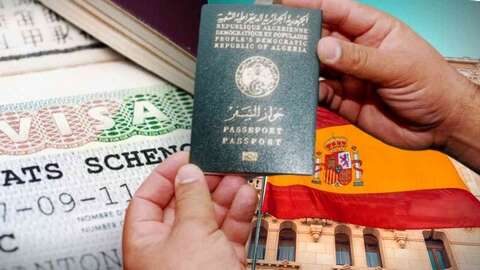 إسبانيا  تستأنف إصدار تأشيرة ” شنغن” للجزائريين