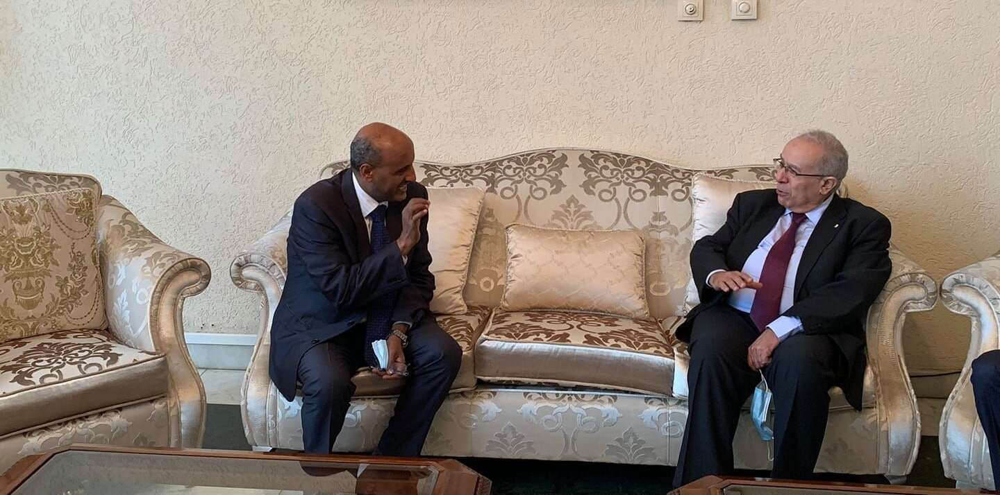 لعمامرة يبحث مع رئيس شركة الخطوط الجوية الإثيوبية فرص الشراكة الثنائية
