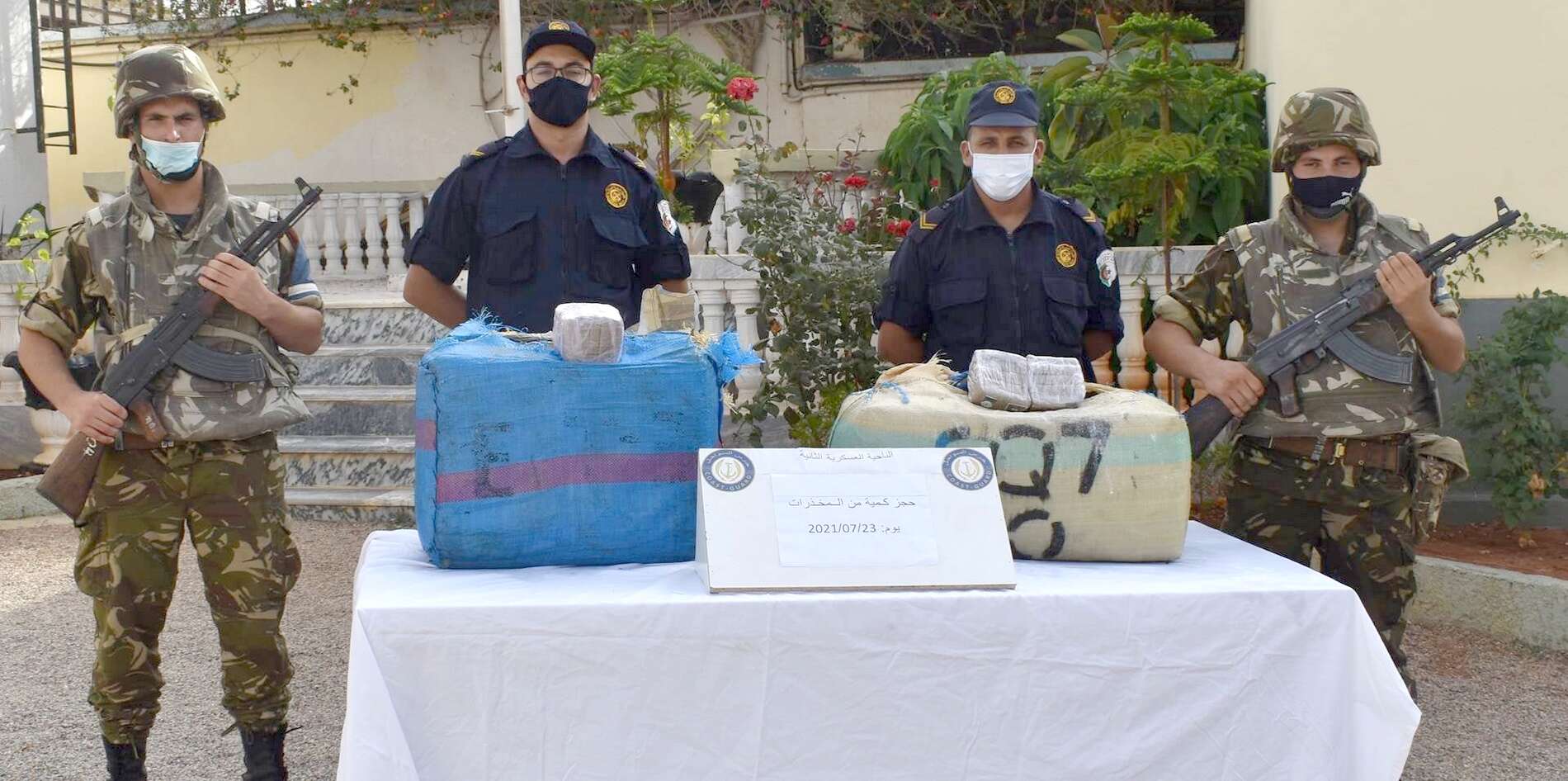 الجيش الوطني الشعبي : تنفيذ العديد من العمليات في اطار مكافحة الجريمة والمخدرات