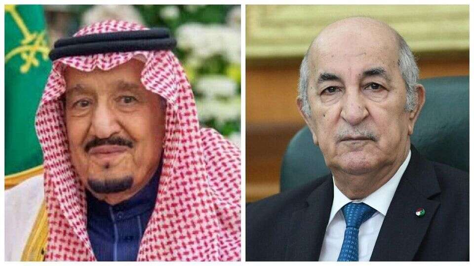 الرئيس تبون يتلقى مكالمة هاتفية من العاهل السعودي