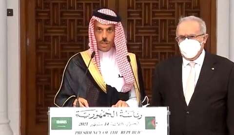 أهم تصريحات وزير الخارجية السعودي بعد لقاءه مع الرئيس تبون