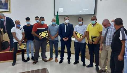 صلواتشي يكرم 7 صيادين أنقذوا حياة أشخاص بعرض البحر