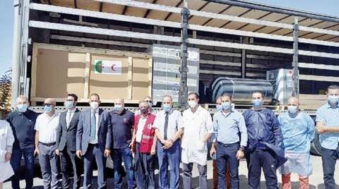 في إطار مبادرة “من أجلك يا بلادي”.. 04 مولدات أكسجين لمستشفيات وهران