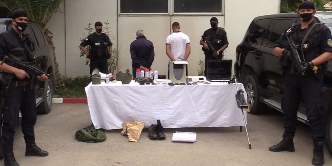 الأمن الوطني ينشر فيديو يتضمن المحجوزات المضبوطة لدى الموقوفين بمدينتي خراطة وبني ورثيلان