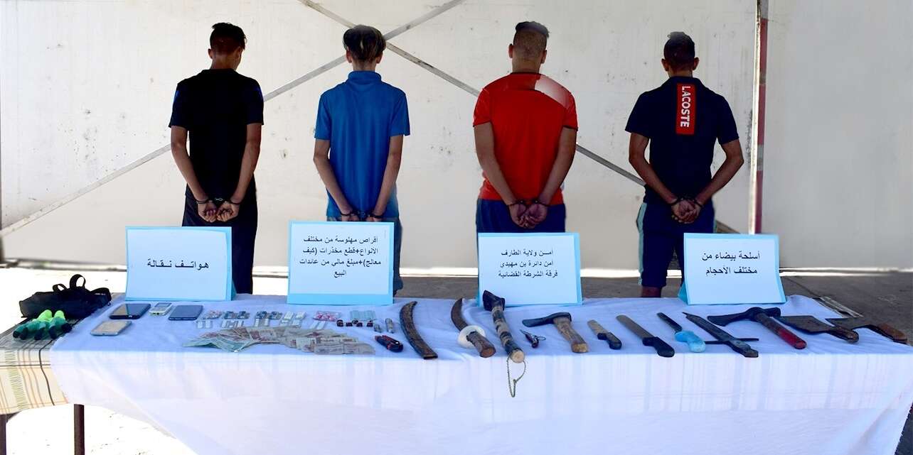 الإطاحة بعصابة زرعت الرعب بين المواطنين بتيبازة