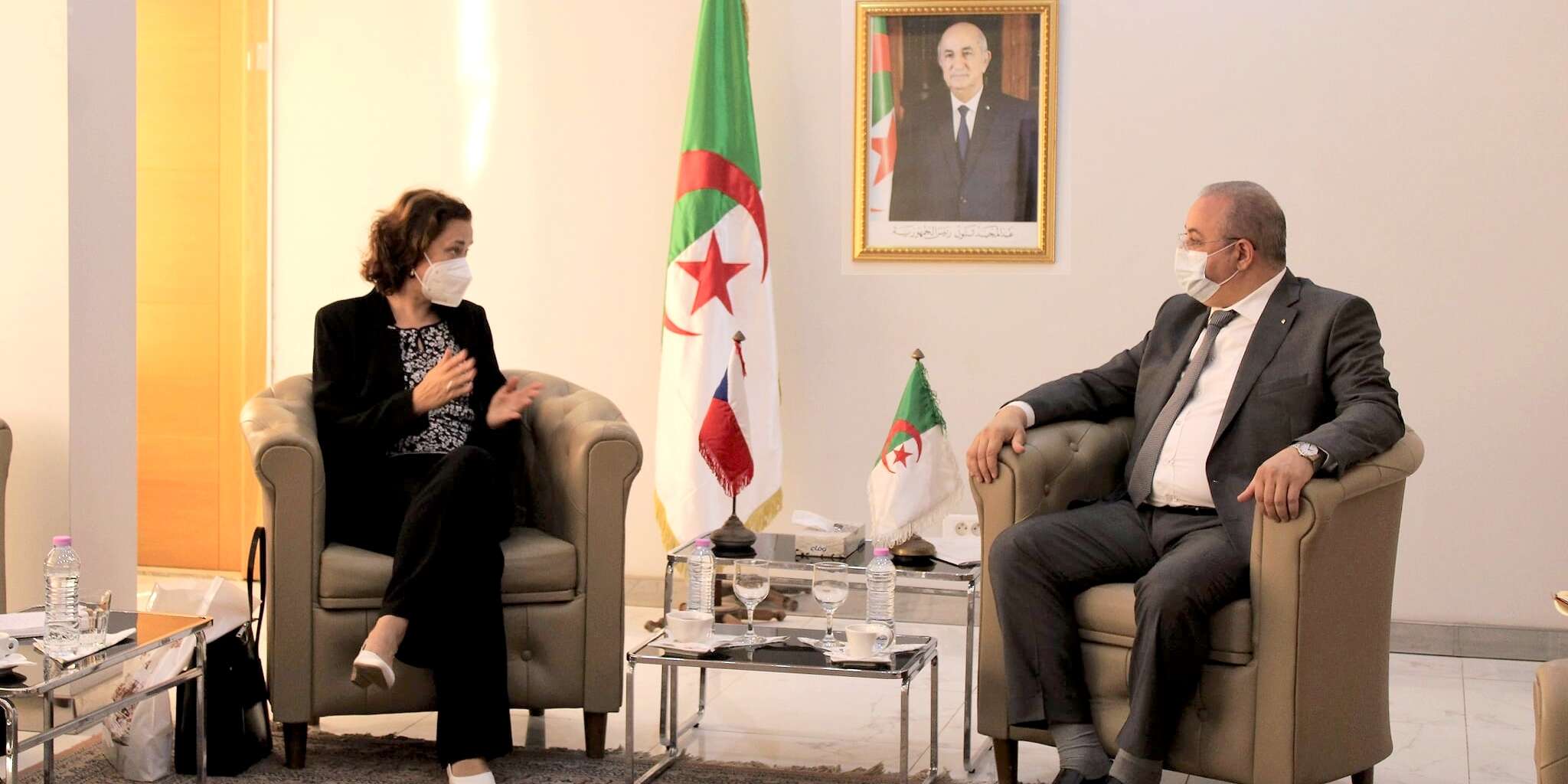 سفيرة التشيك تبدي رغبة بعض مؤسسات بلادها لولوج السوق الجزائرية